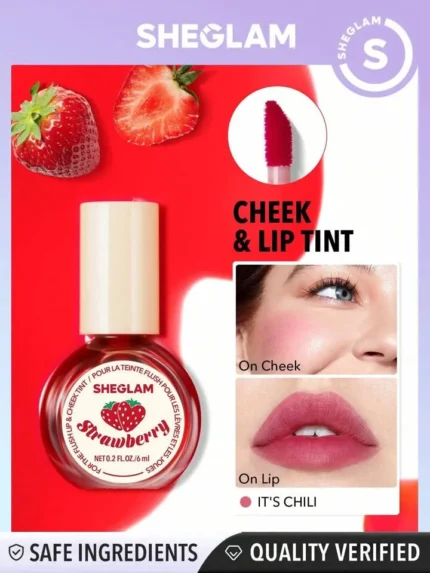 تینت لب و گونه شیگلم SHEGLAM The flush lip and cheek tint