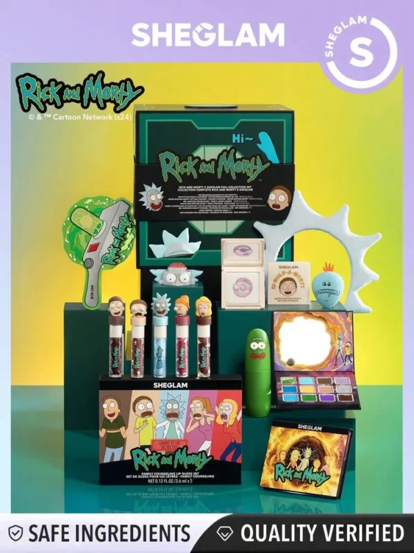 ست کامل ریک اند مورتی  RICK AND MORTY X SHEGLAM FULL COLLECTION SET - Image 6