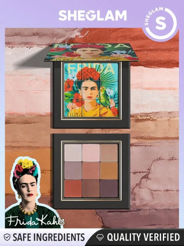 پالت سایه چشم شیگلم مدل فریدا کالو SHEGLAM X FRIDA KAHLO MASTERPIECE EYESHADOW PALETTE - Image 2