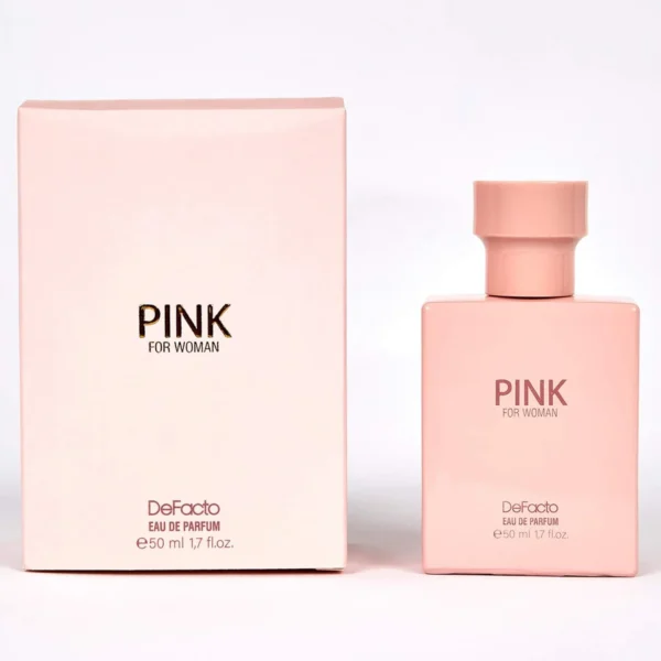 عطر زنانه پینک دفکتو | Kadın DeFacto Pink Çiçeksi-Meyvemsi ۵۰ ml Parfüm